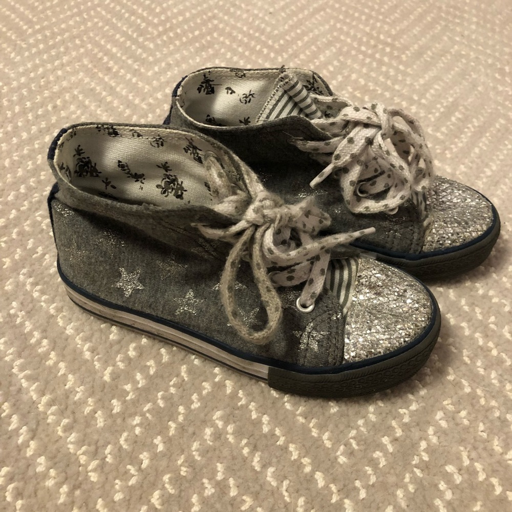 Sparkle High Top Sneakers